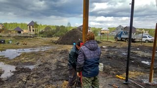 Заказать монтаж винтовых свай в Орехово-Зуево - цена под ключ с доставкой от 1828 шт